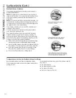 Предварительный просмотр 10 страницы GE Compact Electric Free-Standing Ranges Owner'S Manual