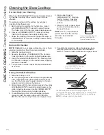 Предварительный просмотр 24 страницы GE Compact Electric Free-Standing Ranges Owner'S Manual