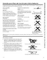 Предварительный просмотр 43 страницы GE Compact Electric Free-Standing Ranges Owner'S Manual