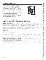 Предварительный просмотр 49 страницы GE Compact Electric Free-Standing Ranges Owner'S Manual