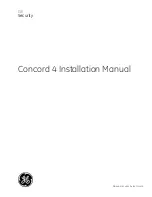 GE Concord 4 Installation Manual preview