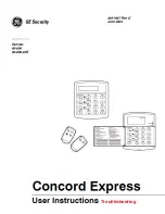 Preview for 1 page of GE Concord express Troubleshooting Instructions