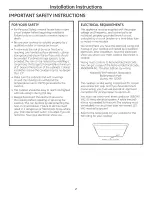 Preview for 2 page of GE CP6500 Installation Instructions Manual