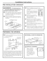 Preview for 3 page of GE CP6500 Installation Instructions Manual