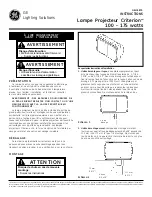 Preview for 3 page of GE Criterion GEH-5874 Instructions