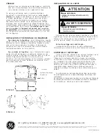 Preview for 4 page of GE Criterion GEH-5874 Instructions
