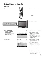 Предварительный просмотр 5 страницы GE CRT Television User Manual