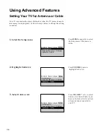 Preview for 16 page of GE CRT Television User Manual