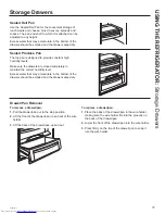 Preview for 11 page of GE CSB42 Owner'S Manual & Installation Instructions