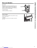 Preview for 13 page of GE CSB42 Owner'S Manual & Installation Instructions