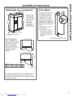 Preview for 17 page of GE CSB42 Owner'S Manual & Installation Instructions