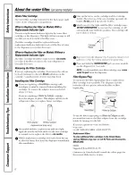 Preview for 6 page of GE CSCP5UGXAFSS and Owner'S Manual And Installation