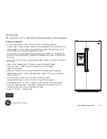 Предварительный просмотр 2 страницы GE CSCP5UGXSS - 24.6 Cu Ft. Refrigerator Dimensions And Installation Information