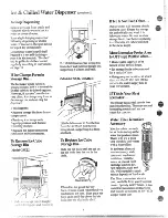 Preview for 8 page of GE CSXH24D Use And Care Manual