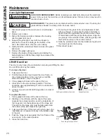 Предварительный просмотр 20 страницы GE CT9050 Owner'S Manual