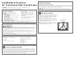 GE CT9070SHSS Installation Instructions Manual preview