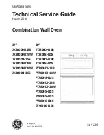 GE CT9800SH1SS Technical Service Manual preview