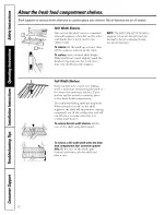 Preview for 6 page of GE CTS18FBSDLWW and Owner'S Manual And Installation Instructions