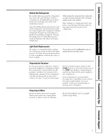 Preview for 11 page of GE CTS18FBSDLWW and Owner'S Manual And Installation Instructions