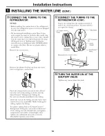 Предварительный просмотр 16 страницы GE CTS18HBSDRWW and Owner'S Manual And Installation Instructions