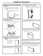 Предварительный просмотр 21 страницы GE CTS18HBSDRWW and Owner'S Manual And Installation Instructions