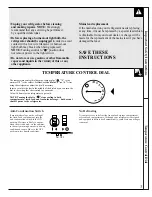 Preview for 3 page of GE CTT14CYT Use And Care & Installation Manual