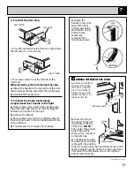 Preview for 13 page of GE CTT14CYT Use And Care & Installation Manual