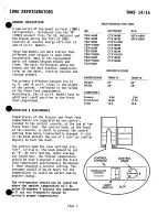 Preview for 2 page of GE CTX14Am Technical Manual