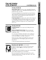 Preview for 7 page of GE Cubic Foot Owner'S Manual