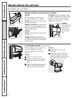 Preview for 8 page of GE CustomStyle GCL22QGT Owner'S Manual And Installation Manual