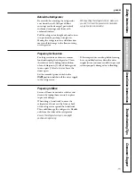 Preview for 15 page of GE CustomStyle GCL22QGT Owner'S Manual And Installation Manual