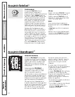 Preview for 50 page of GE CustomStyle GCL22QGT Owner'S Manual And Installation Manual