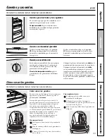 Preview for 93 page of GE CustomStyle GCL22QGT Owner'S Manual And Installation Manual