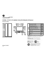 Preview for 1 page of GE CustomStyle GSC23LGQ Specifications