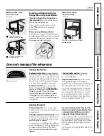 Preview for 13 page of GE CustomStyle GSC23LGR Owner'S Manual And Installation