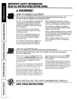 Preview for 4 page of GE CustomStyle GSC23LSRSS Owner'S Manual And Installation Instructions