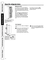 Preview for 10 page of GE CustomStyle GSC23LSRSS Owner'S Manual And Installation Instructions