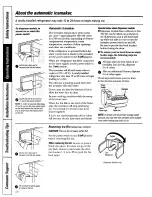 Preview for 12 page of GE CustomStyle GSC23LSRSS Owner'S Manual And Installation Instructions