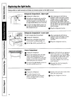 Preview for 16 page of GE CustomStyle GSC23LSRSS Owner'S Manual And Installation Instructions