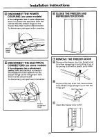 Preview for 23 page of GE CustomStyle GSC23LSRSS Owner'S Manual And Installation Instructions