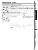 Preview for 9 page of GE CustomStyle Profile Performance 22 Owner'S Manual