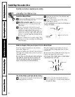 Preview for 20 page of GE CustomStyle Profile Performance 22 Owner'S Manual