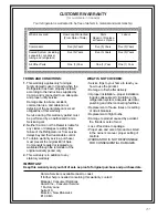 Preview for 37 page of GE CustomStyle Profile Performance 22 Owner'S Manual