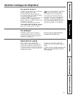 Preview for 49 page of GE CustomStyle Profile Performance 22 Owner'S Manual