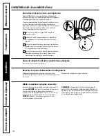 Preview for 58 page of GE CustomStyle Profile Performance 22 Owner'S Manual