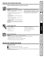 Preview for 59 page of GE CustomStyle Profile Performance 22 Owner'S Manual