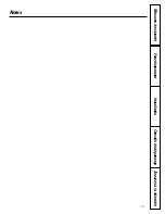 Preview for 73 page of GE CustomStyle Profile Performance 22 Owner'S Manual