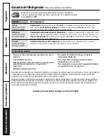 Preview for 110 page of GE CustomStyle Profile Performance 22 Owner'S Manual