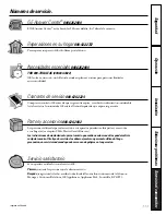 Preview for 111 page of GE CustomStyle Profile Performance 22 Owner'S Manual