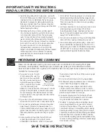 Preview for 4 page of GE CVM1655 Owner'S Manual